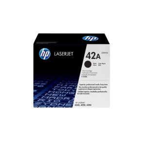 Genuine HP 42A Black LaserJet Toner Cartridge (Q5942A)