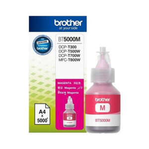 Genuine Brother BT5000M Magenta Ink Bottle