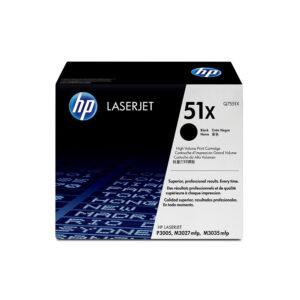 Genuine HP 51X High Yield Black LaserJet Toner Cartridge (Q7551X)