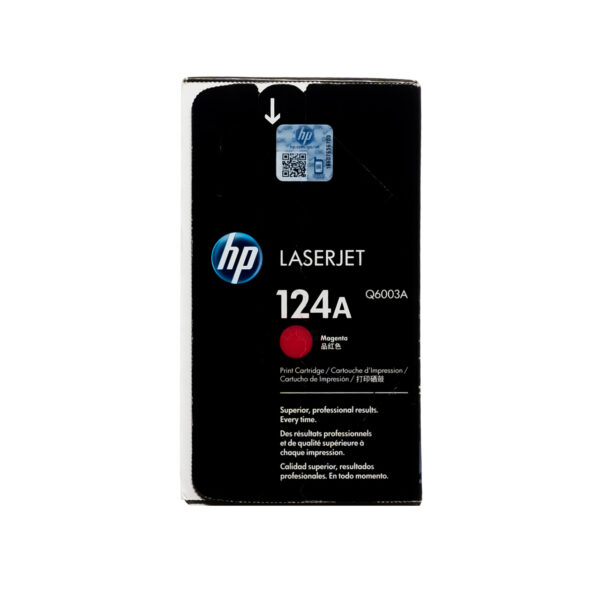Genuine HP 124A Magenta LaserJet Toner Cartridge (Q6003A)