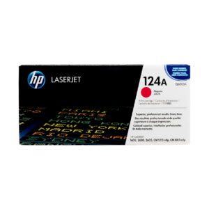 Genuine HP 124A Magenta LaserJet Toner Cartridge (Q6003A)