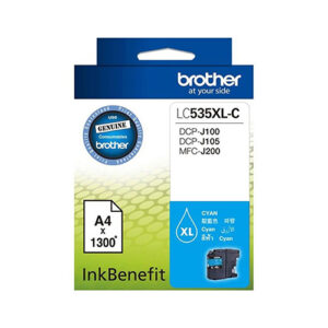 Genuine Brother LC535XL-C Cyan Ink Cartridge