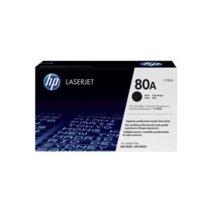 Genuine HP 80A Black LaserJet Toner (CF280A)