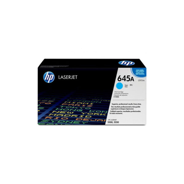 Genuine HP 645A HP Toner Cartridge Set  | C9730A C9731A C9732A C9733A | Black, Cyan, Yellow, Magenta
