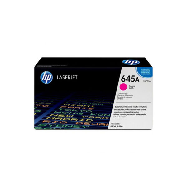 Genuine HP 645A HP Toner Cartridge Set  | C9730A C9731A C9732A C9733A | Black, Cyan, Yellow, Magenta