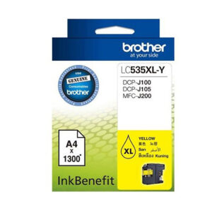 Genuine Brother LC535XL-Y Yellow Ink Cartridge