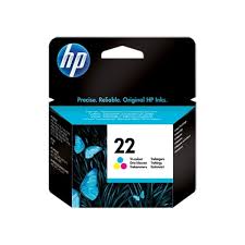 Genuine HP 22 Tri-colour Inkjet Print Cartridge (C9352AE)