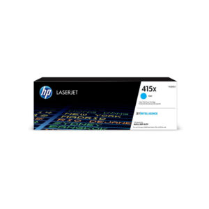 Genuine HP 415X High Yield Cyan LaserJet Toner Cartridge (W2031X)