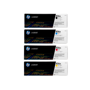 Genuine HP 826A LaserJet Toner Cartridge Set (CF310A CF311A CF312A CF313A)
