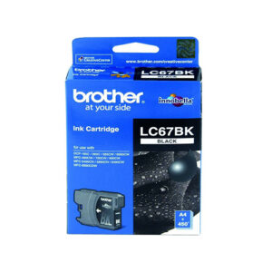 Genuine Brother LC67B Black Ink Cartridge