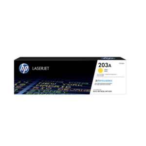 Genuine HP 203A Yellow LaserJet Toner Cartridge (CF542A)
