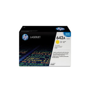 Genuine HP 642A Yellow LaserJet Toner Cartridge (CB402A)