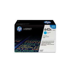 Genuine HP 642A Cyan LaserJet Toner Cartridge (CB401A)