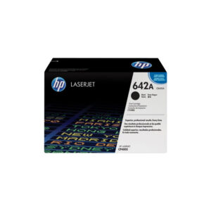 Genuine HP 642A Black LaserJet Toner Cartridge (CB400A)