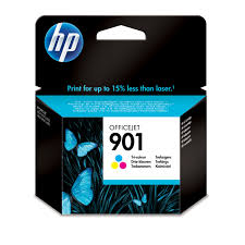 Genuine HP 901 Tri-colour OfficeJet Ink Cartridge (CC656AE)