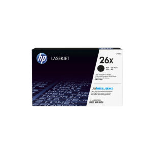 Genuine HP 26X High Yield Black LaserJet Toner Cartridge (CF226X)