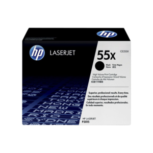 Genuine HP 55X Black LaserJet Toner Cartridges (CE255XD)