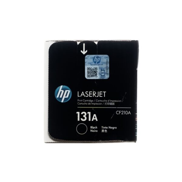 Genuine HP 131A Black LaserJet Toner Cartridge (CF210A)