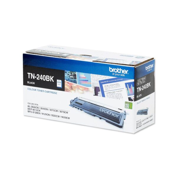Genuine Brother TN-240BK Black Laser Toner Cartridge